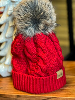 Cable Knit Fleece Lined Beanie