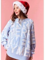 Be Merry Oversized Sweater