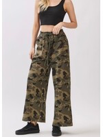 Ashlyn Camo Wide Leg Joggers