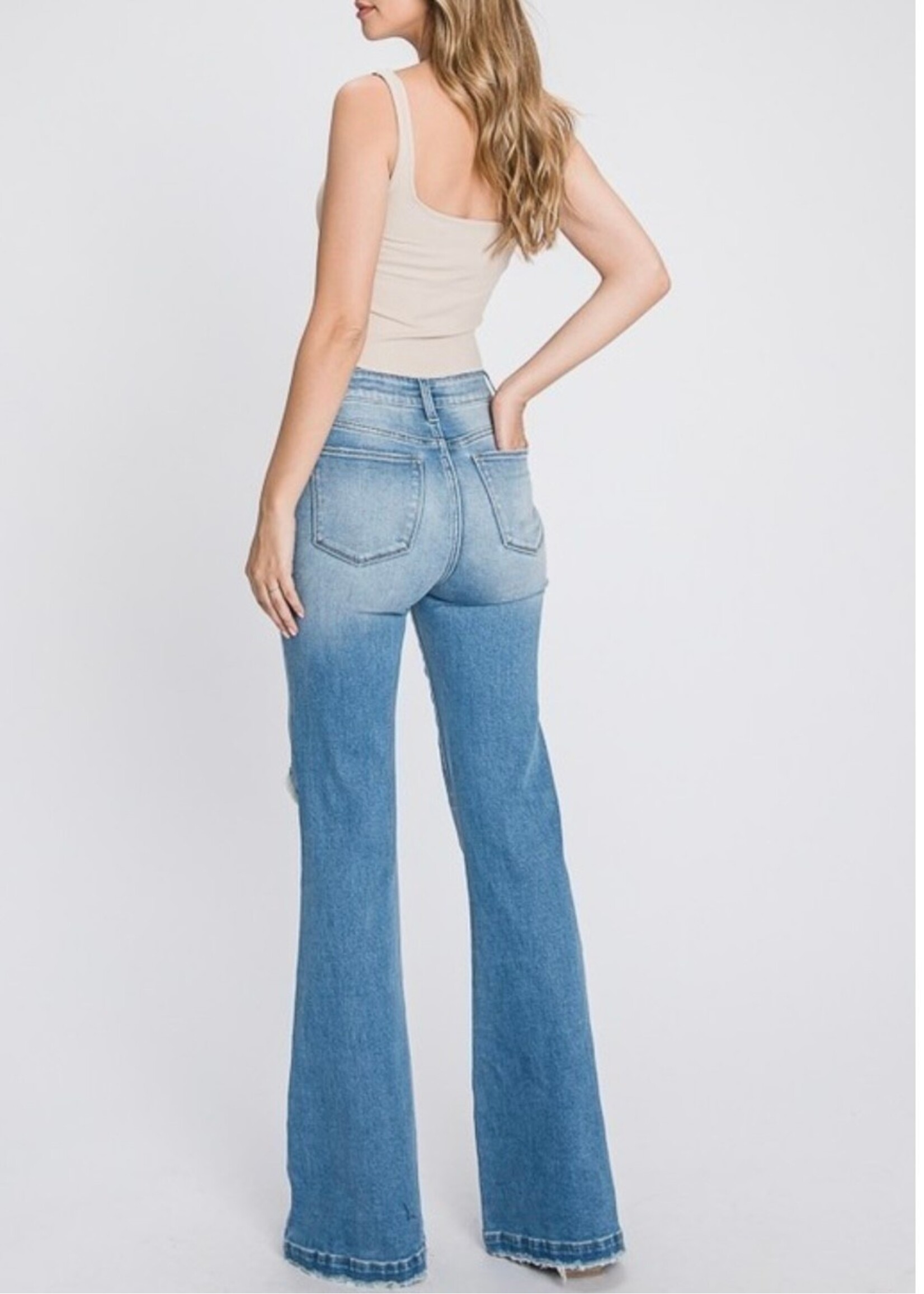 Nessa Flare Jeans By Petra