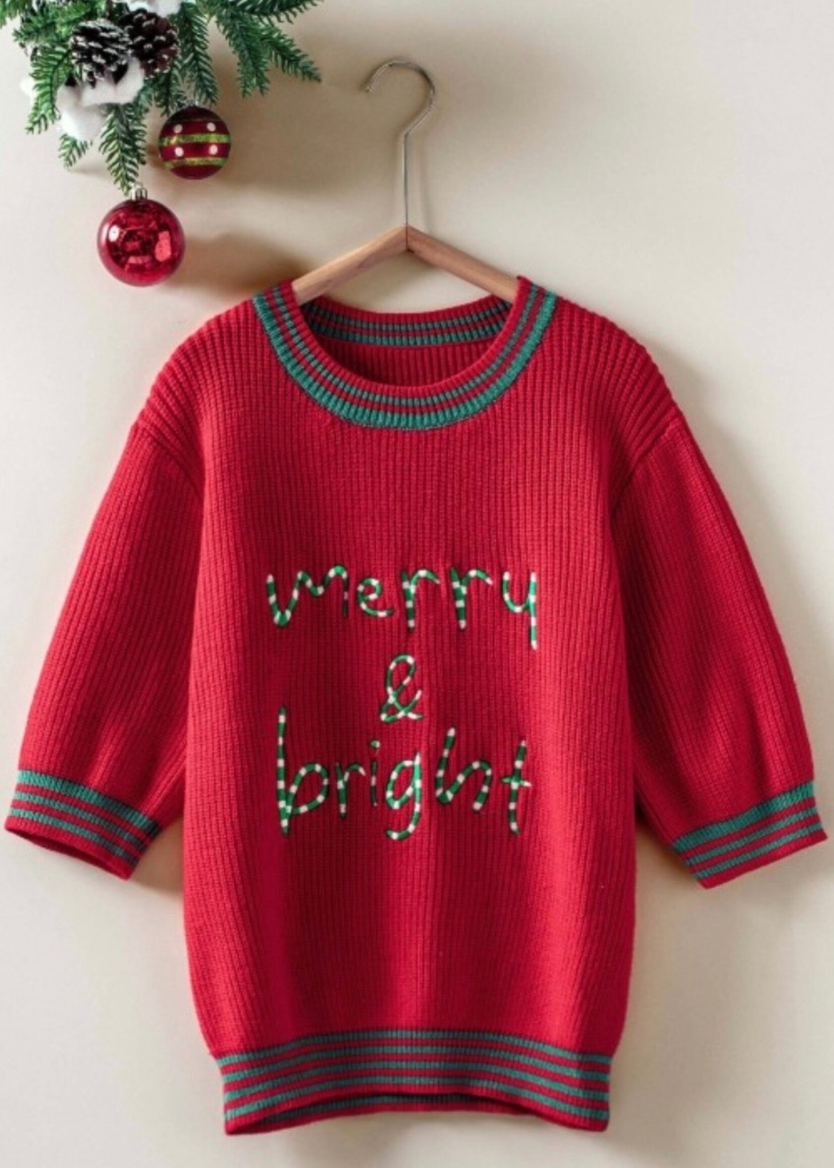 Merry & Bright Knit Sweater