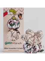 The Grinch Satin Pillow Scrunchies