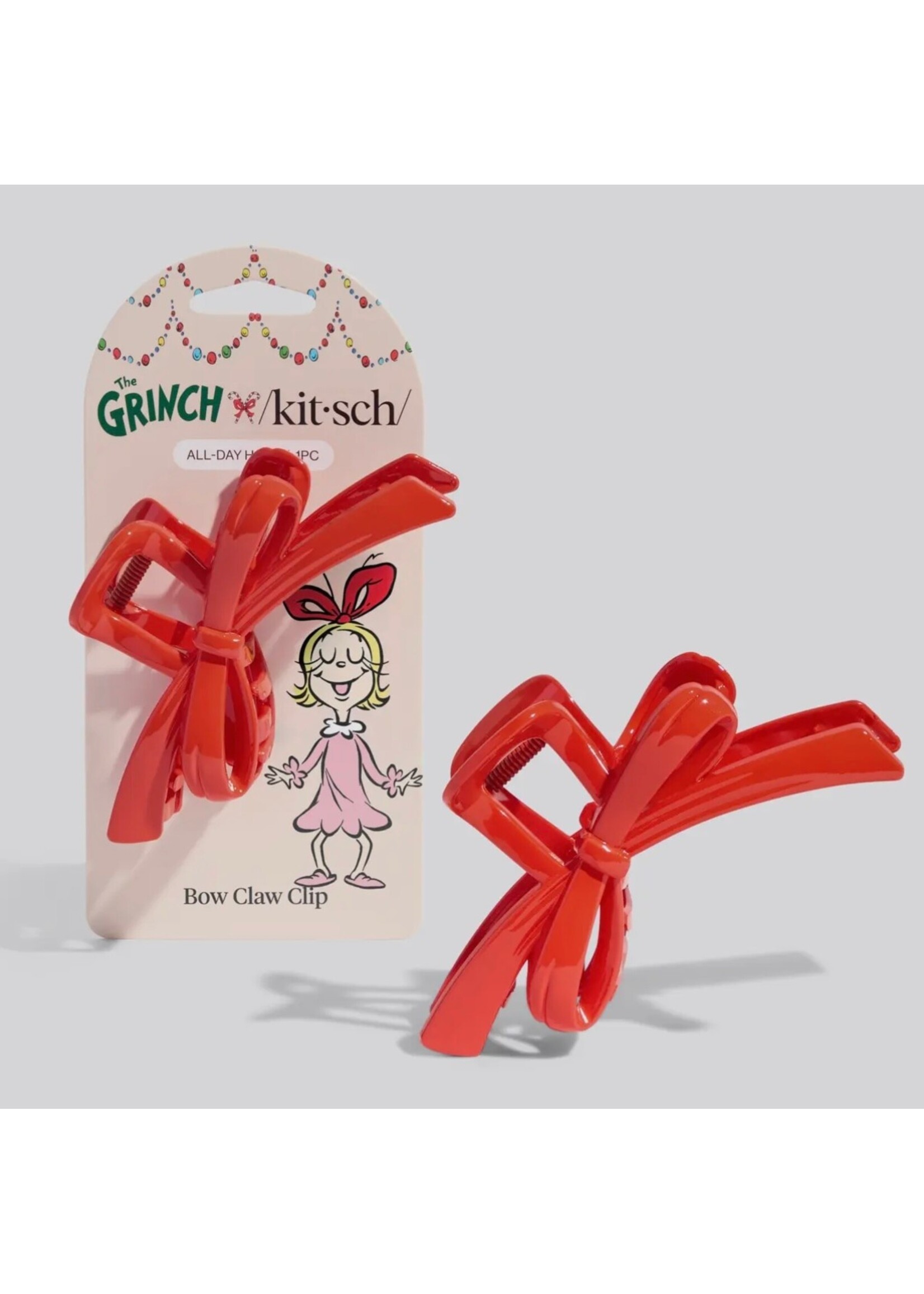 Kitsch Grinch Hair Clip