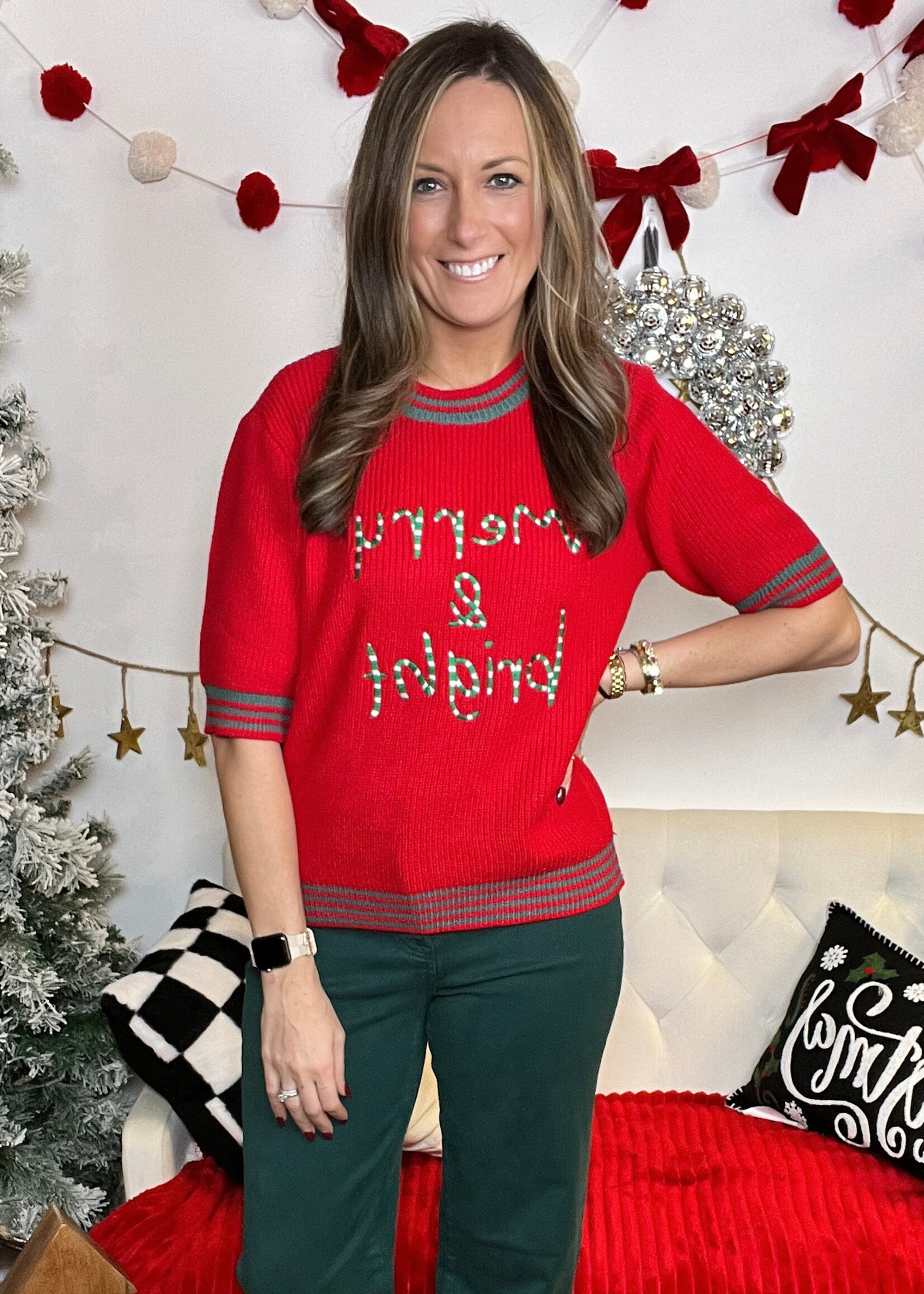 Merry & Bright Knit Sweater