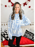 Be Merry Oversized Sweater