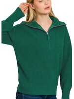 Hillary Half Zip Sweater