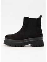 Suede Platform Chelsea Boots