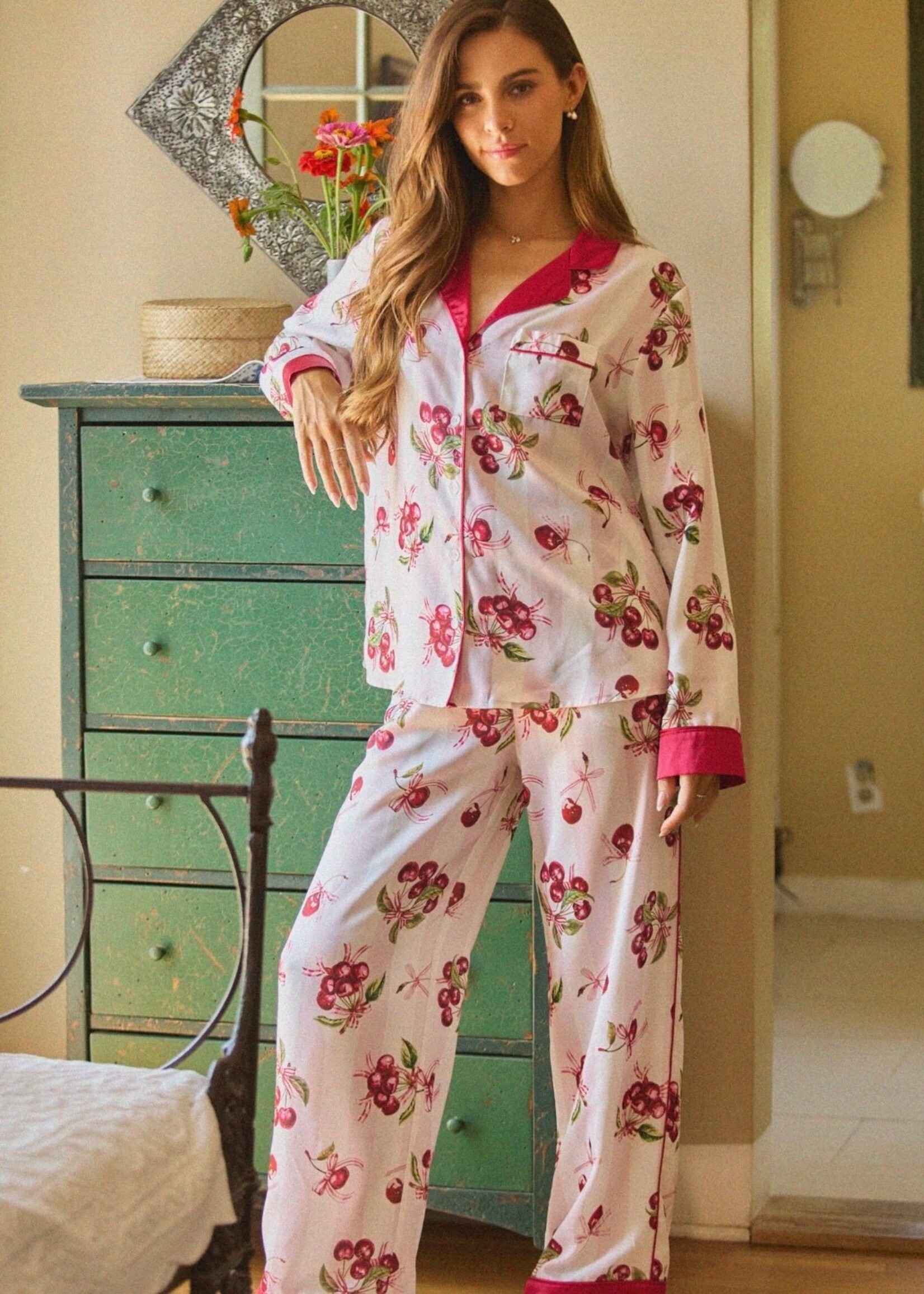 Very Cherry Pajama Set