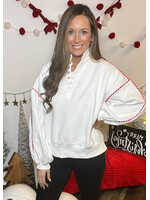 Alexia Contrast Pullover