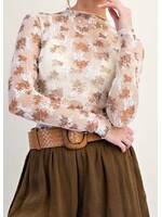 Aubrey Floral Lace Top