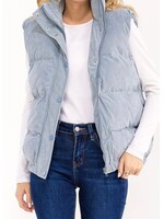 Lamar Corduroy Puffer Vest