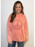 Peace Patchwork Hoodie