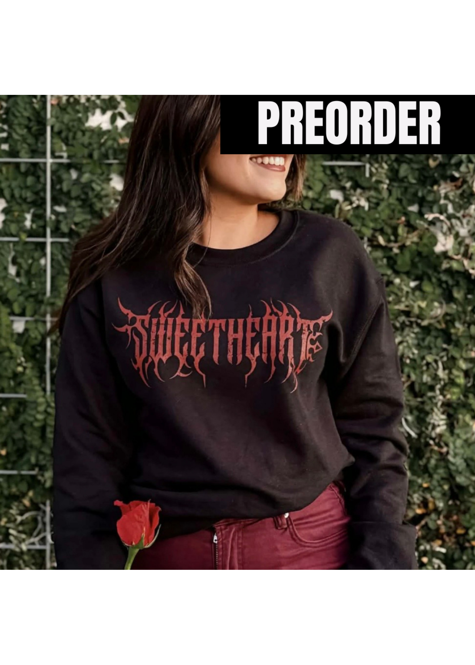 Sweetheart Metal Crewneck Sweatshirt