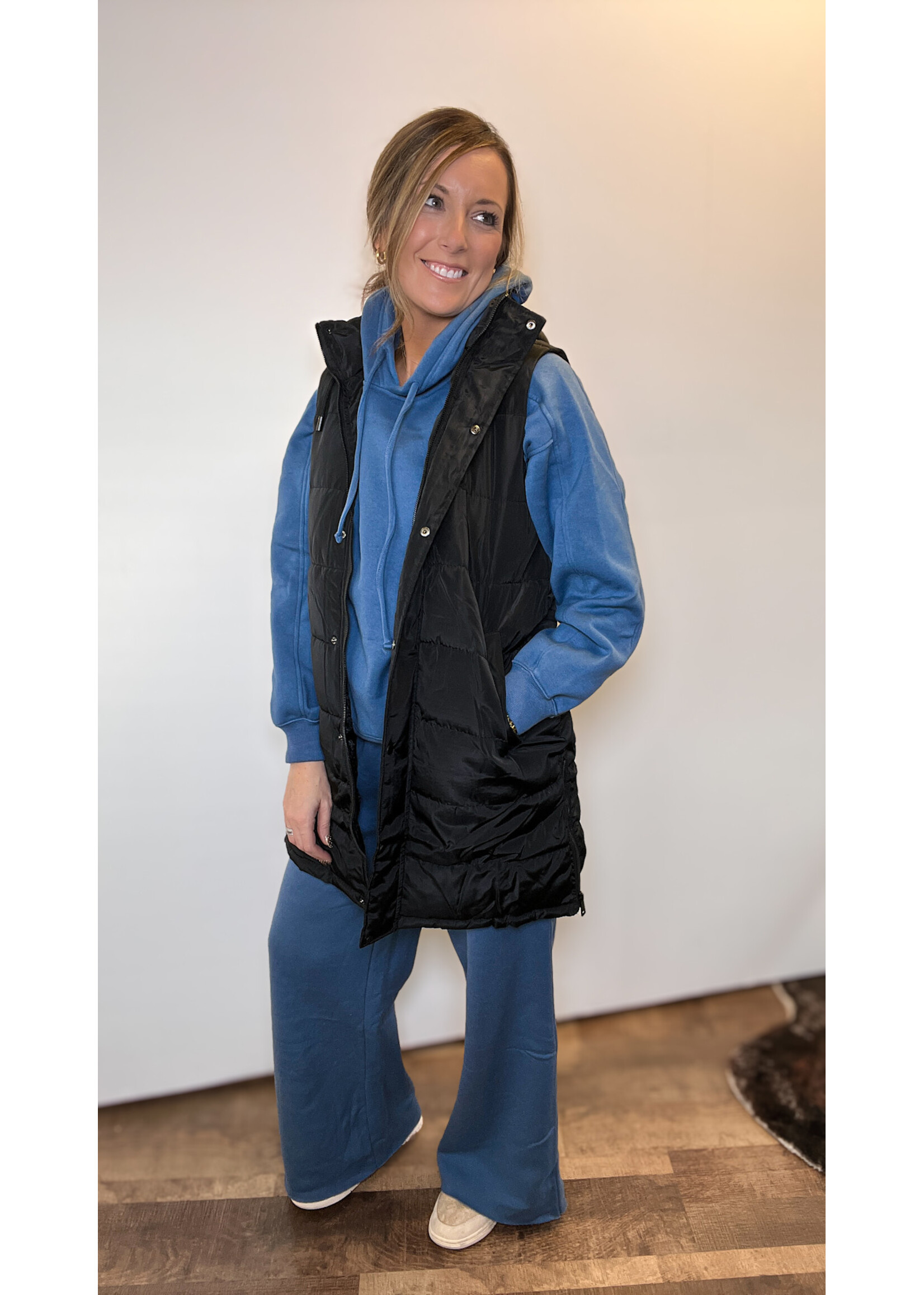 Vesay Fleece Lined Puffer Vest