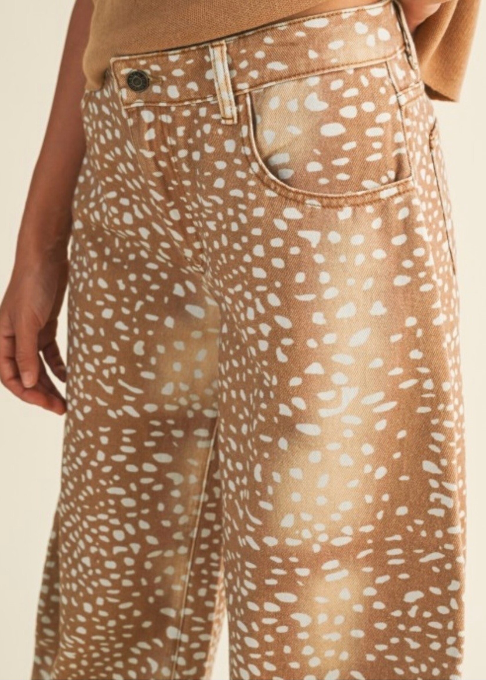 Deerly Beloved Barrel Jeans