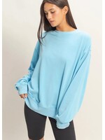 Lonnie Mineral Washed Crewneck Sweatshirt