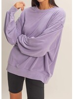 Lonnie Mineral Washed Crewneck Sweatshirt