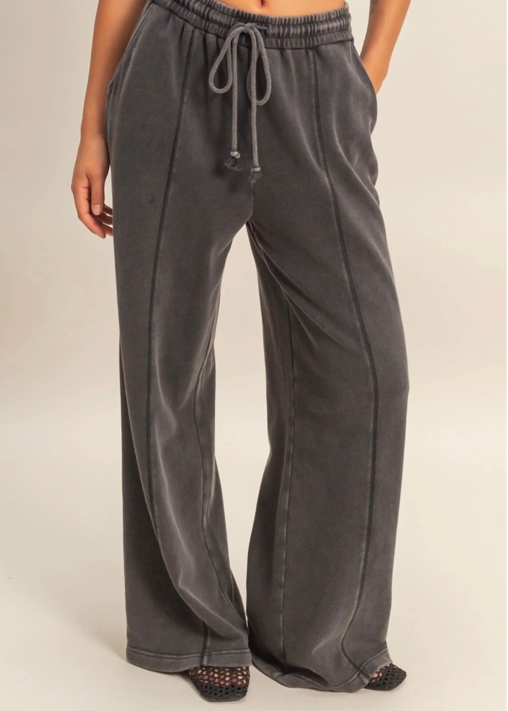 Quinn Acid Wash Joggers