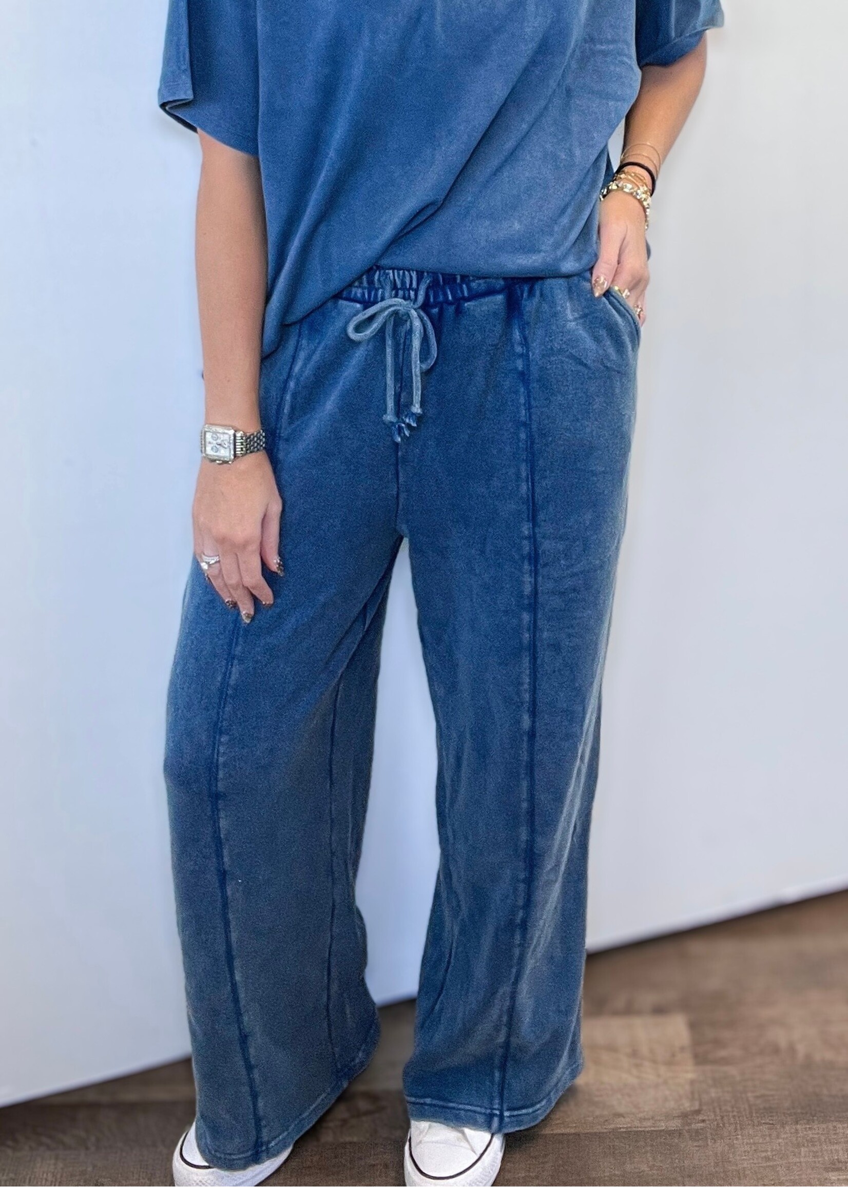 Quinn Acid Wash Joggers