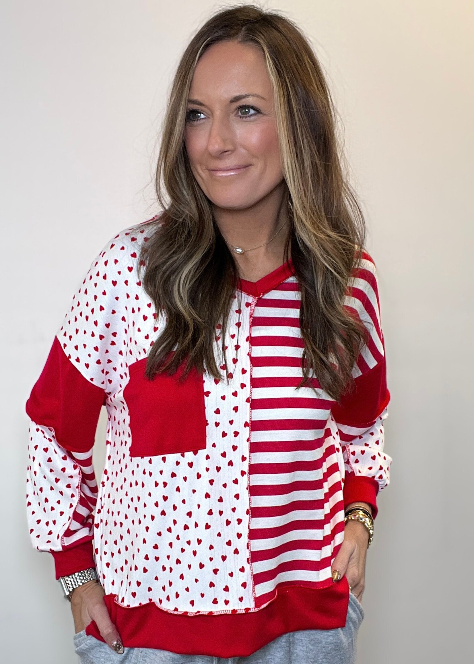 Smitten Colorblock Top