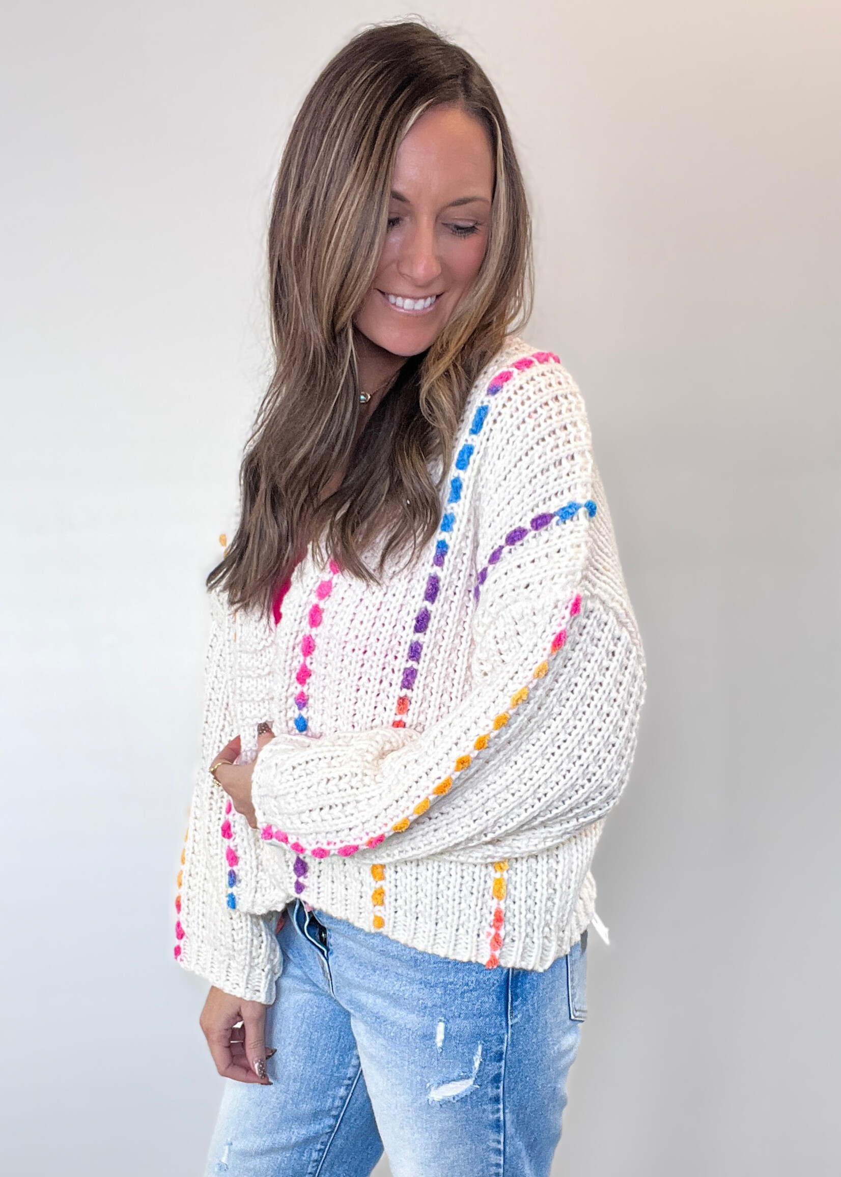 Confetti Ribbon Cardigan