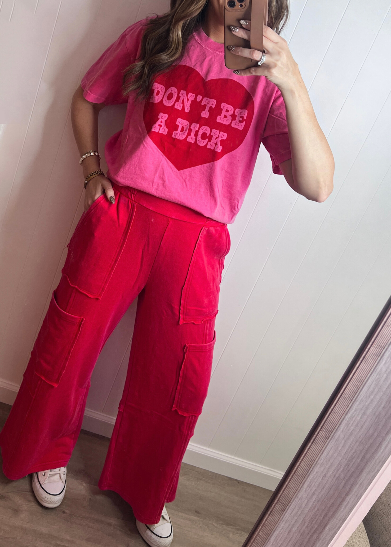 Zola Mineral Wide Leg Cargo Pants