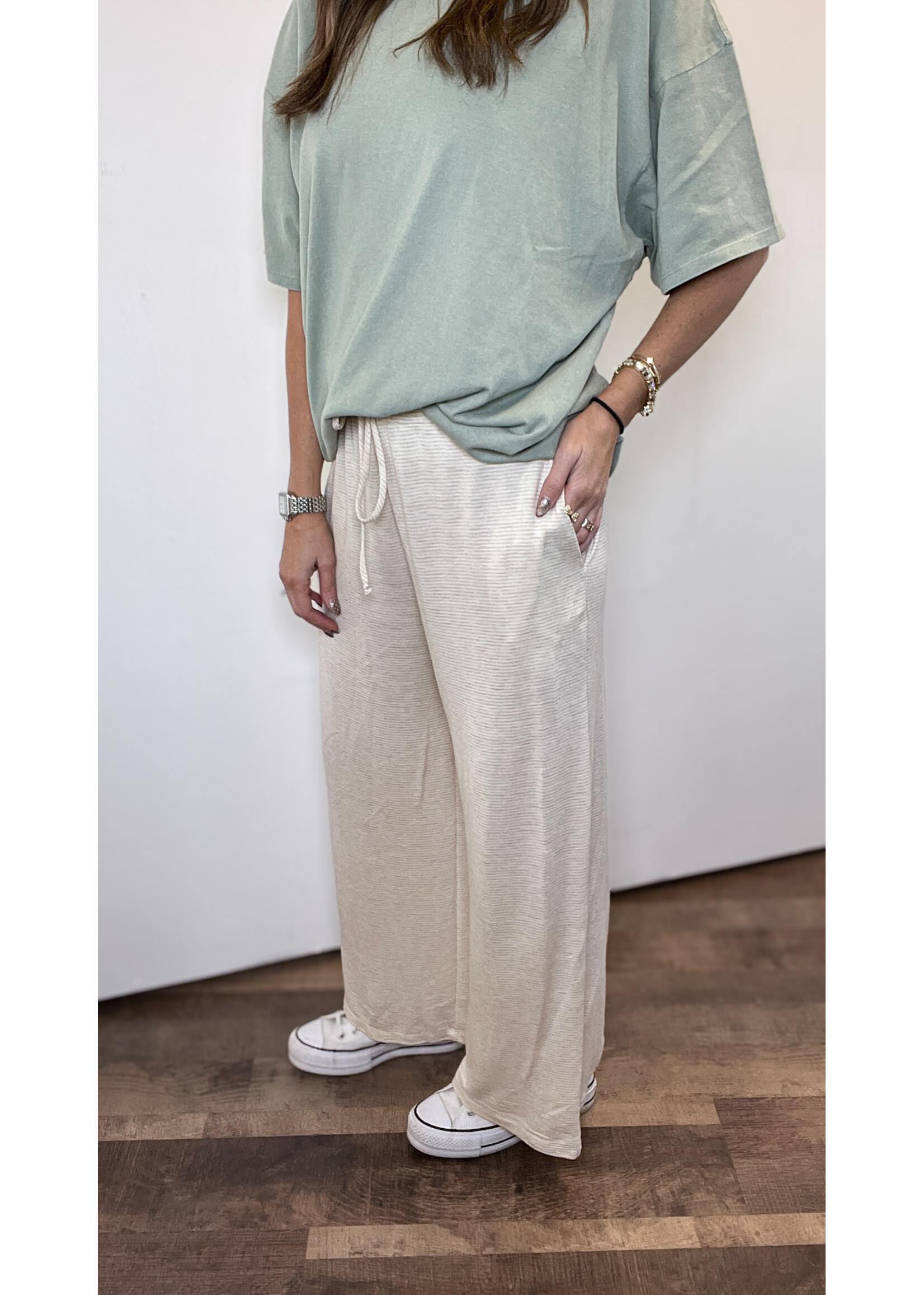 Leah Striped Lounge Pants