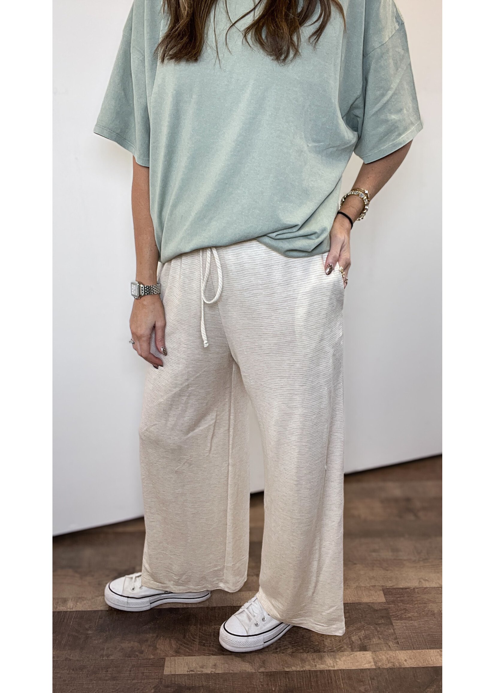 Leah Striped Lounge Pants