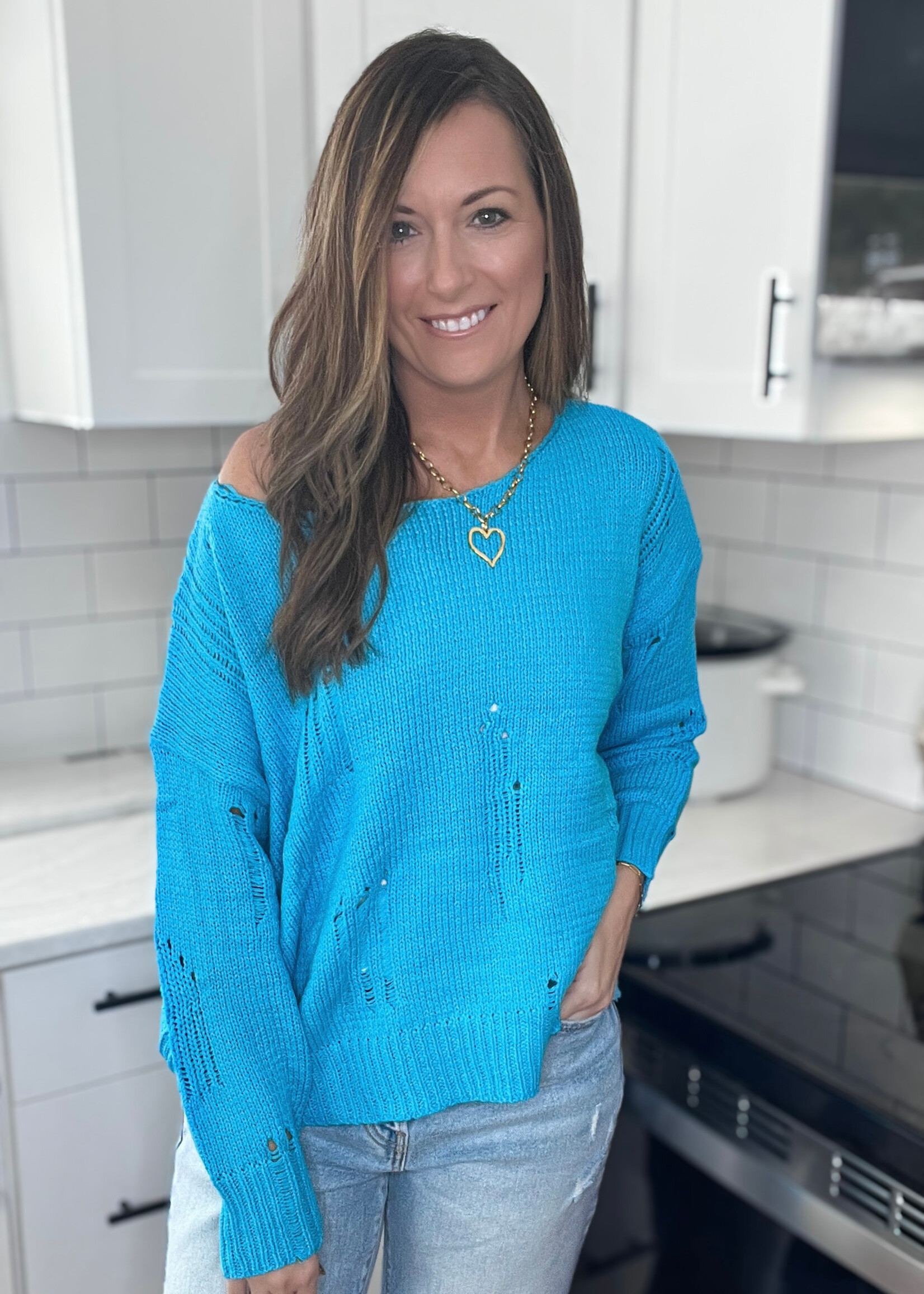 Indy Distressed Sweater