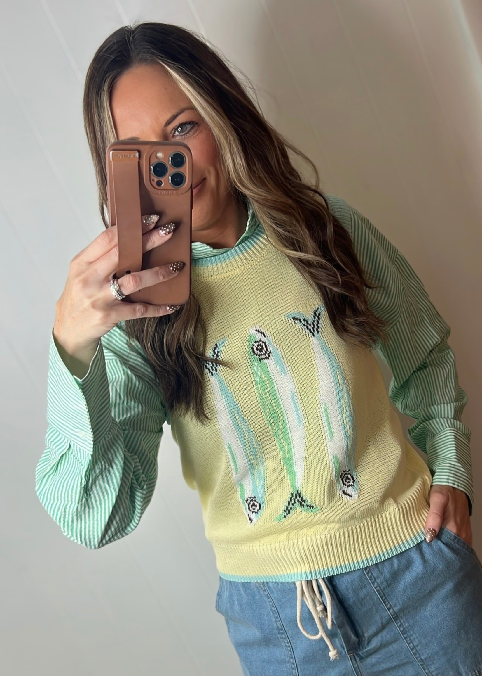 Catch Of The Day Sweater Vest