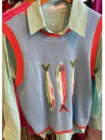 Catch Of The Day Sweater Vest