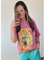 Free Spirit Leopard Graphic Tee