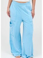 Zola Mineral Wide Leg Cargo Pants