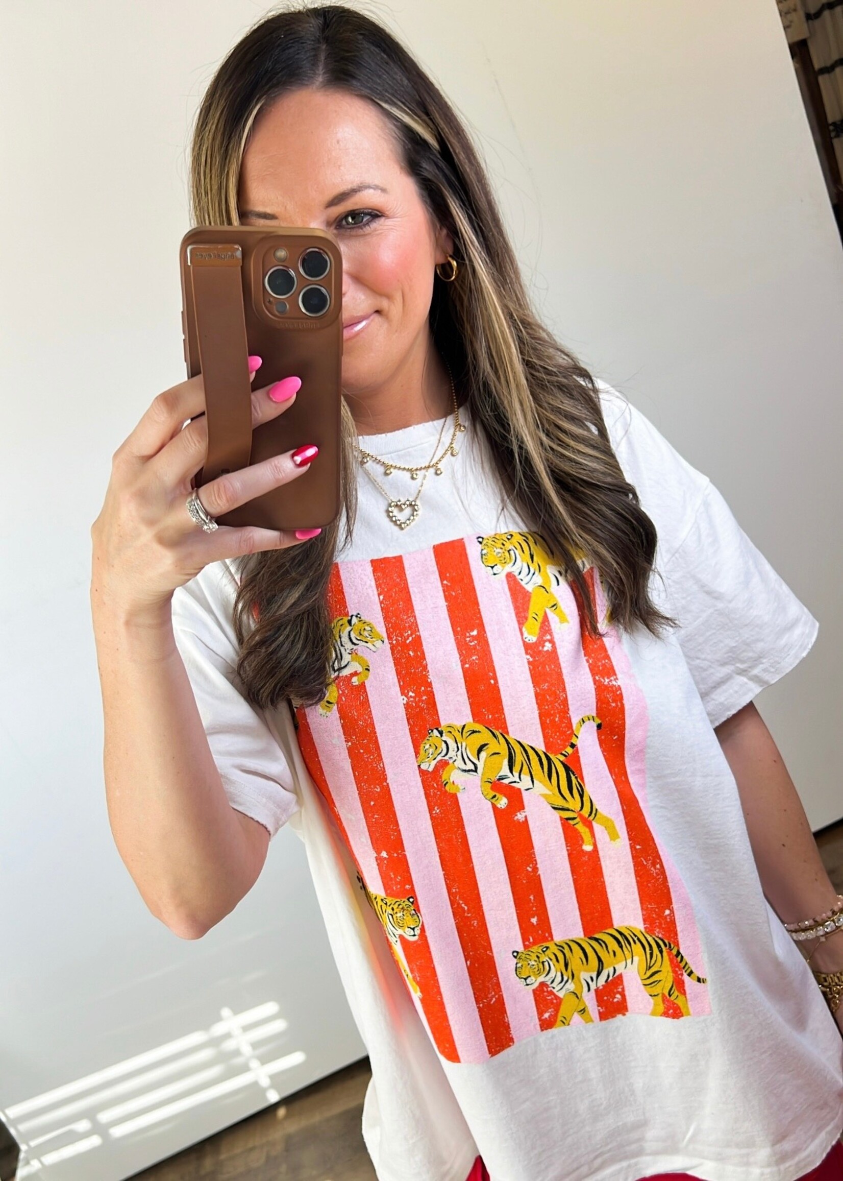 Tigers and Stripes Graphic Tee