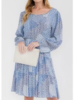 Blue Skies Floral Dress