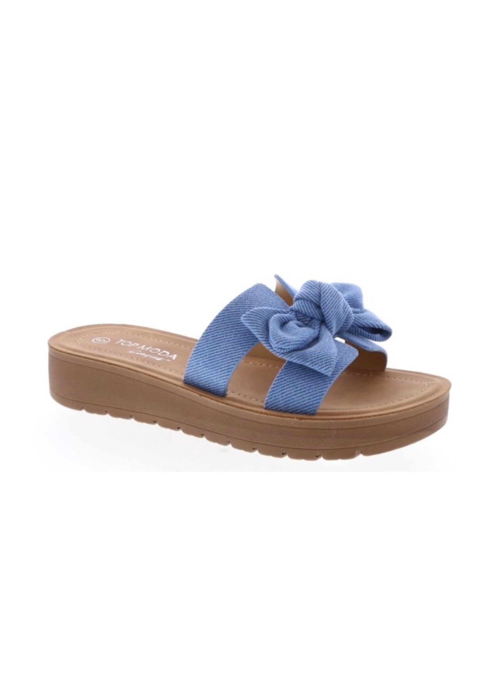 Bow & Go Slide Sandals