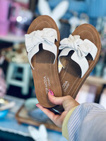 Bow & Go Slide Sandals