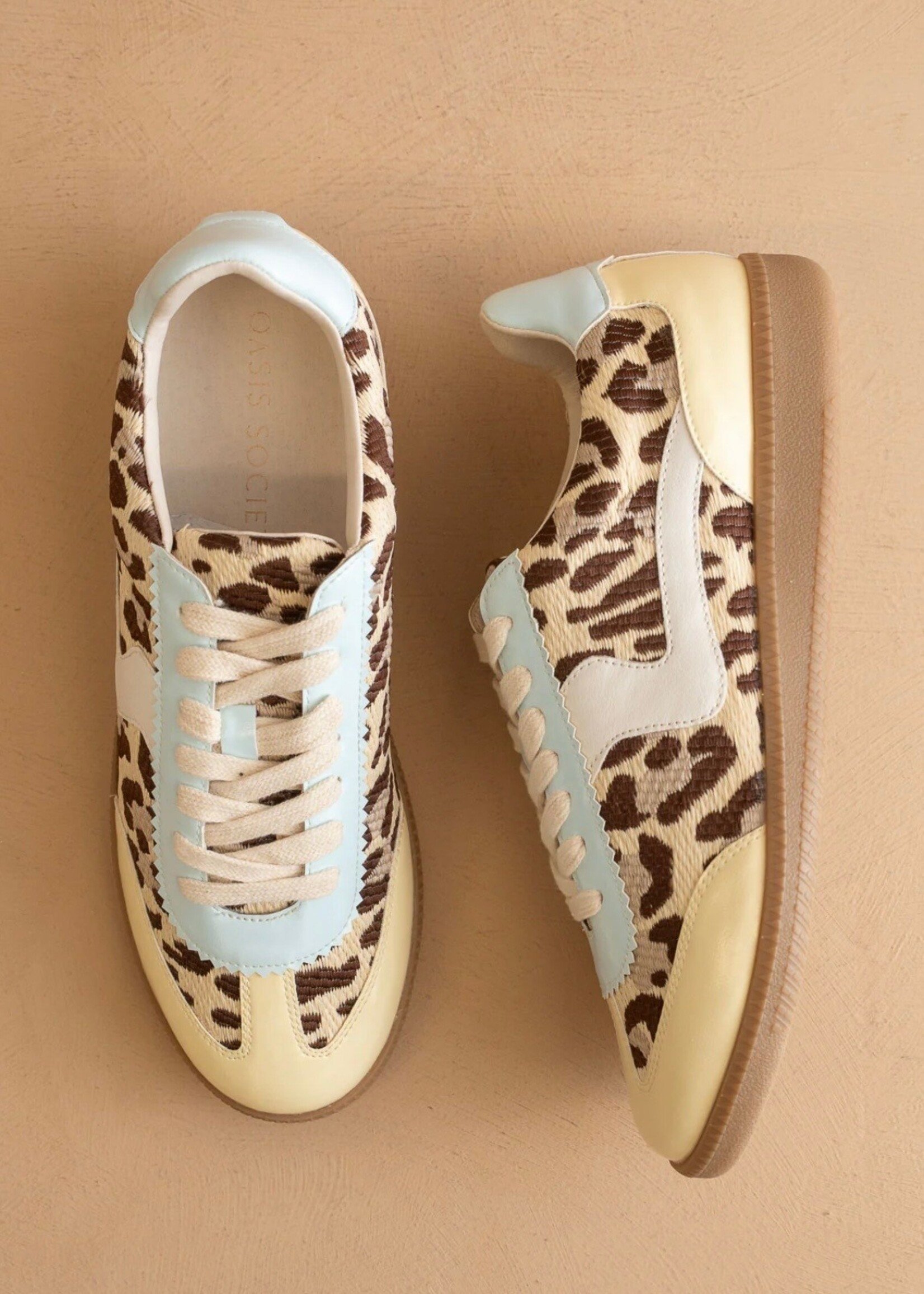 Kyla Leopard Sneakers