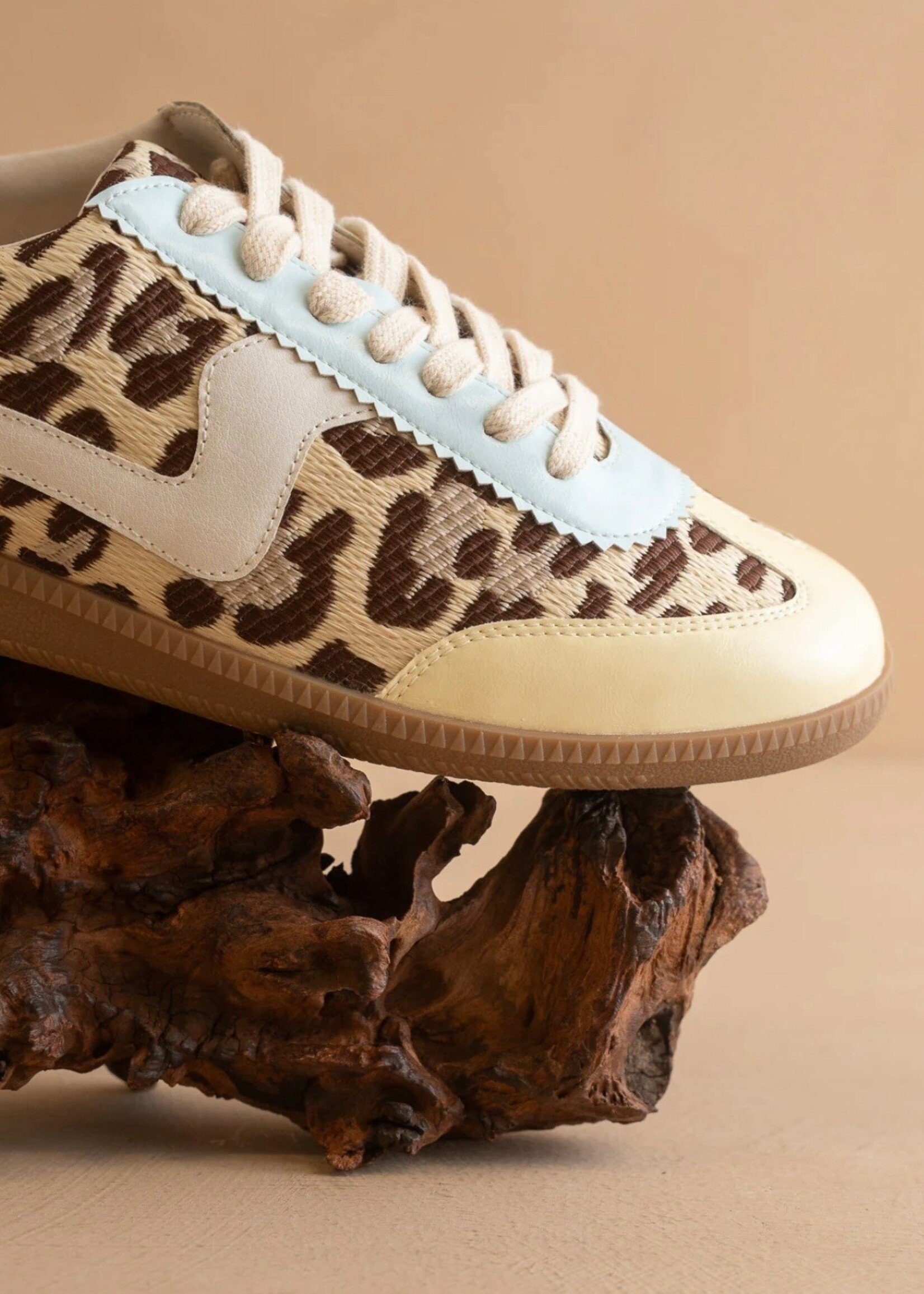 Kyla Leopard Sneakers
