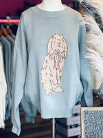 Some Bunny Loves You Graphic Sweater