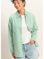 Alycia Striped Button Down