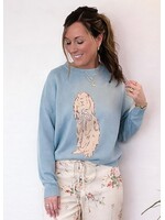 Some Bunny Loves You Graphic Sweater