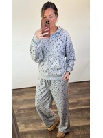 Blueberry Bloom Floral Jogger Set