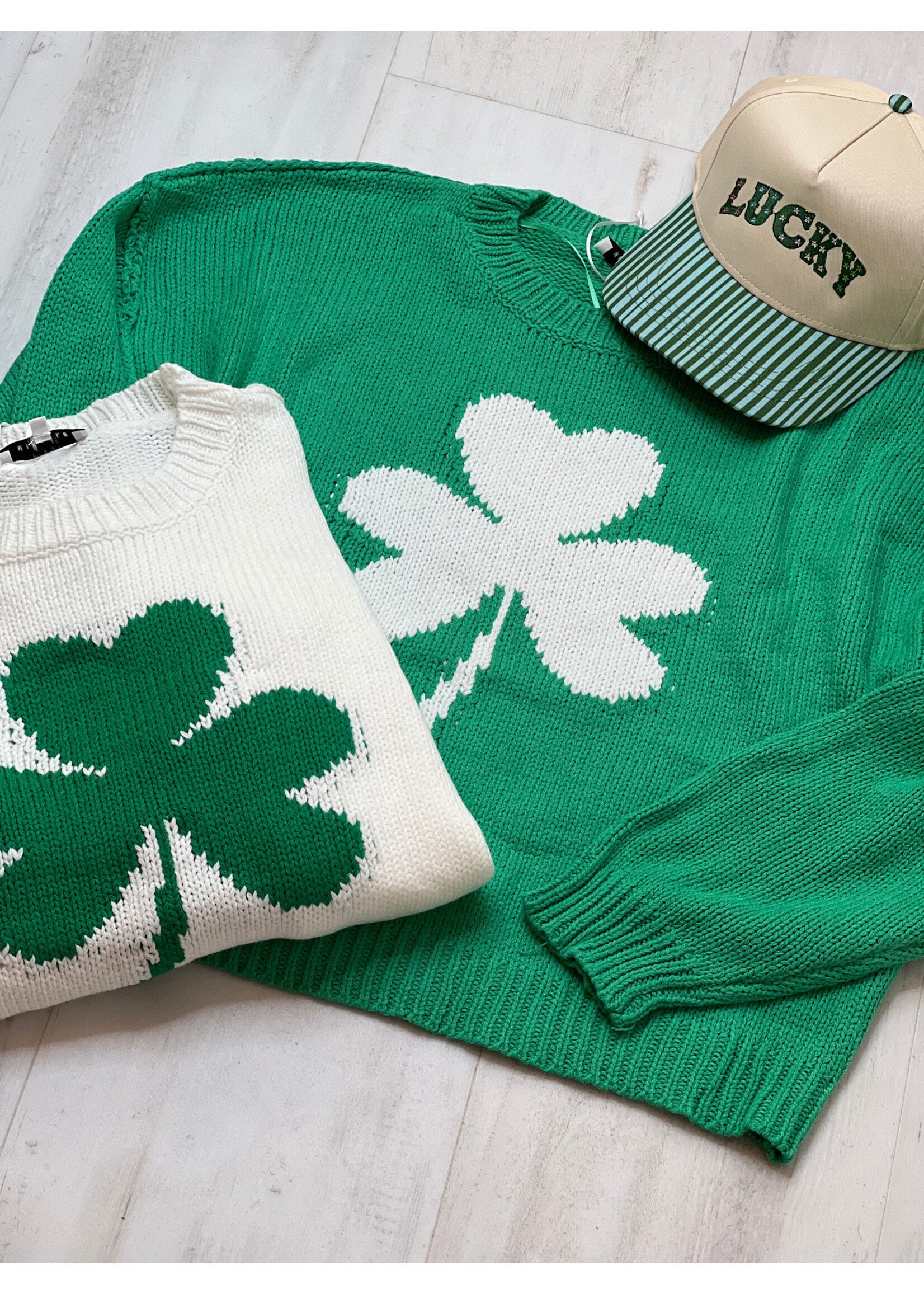 Lucky Shamrock Sweater