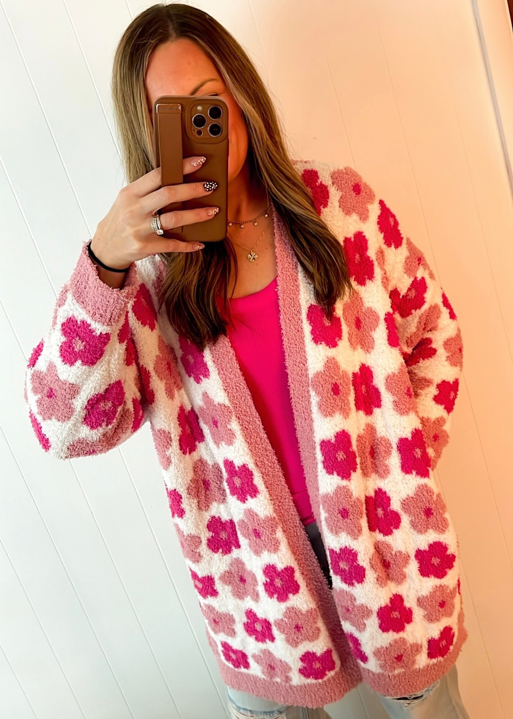 Blush Bloom Cloud Cardigan