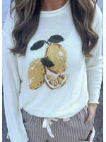 Lemon Knit Sweater