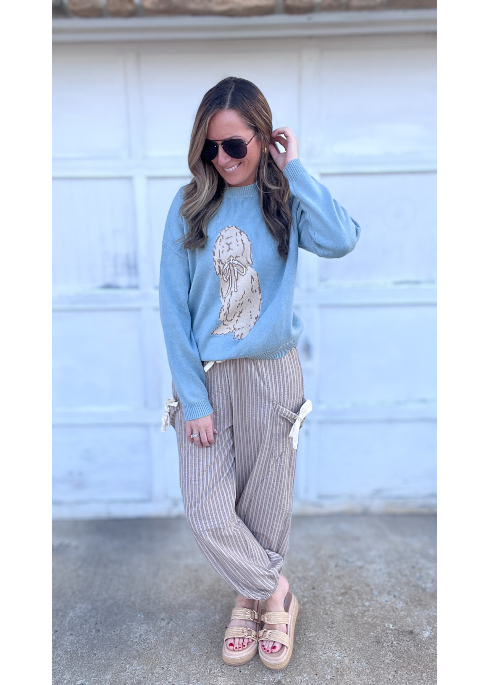 Some Bunny Loves You Graphic Sweater