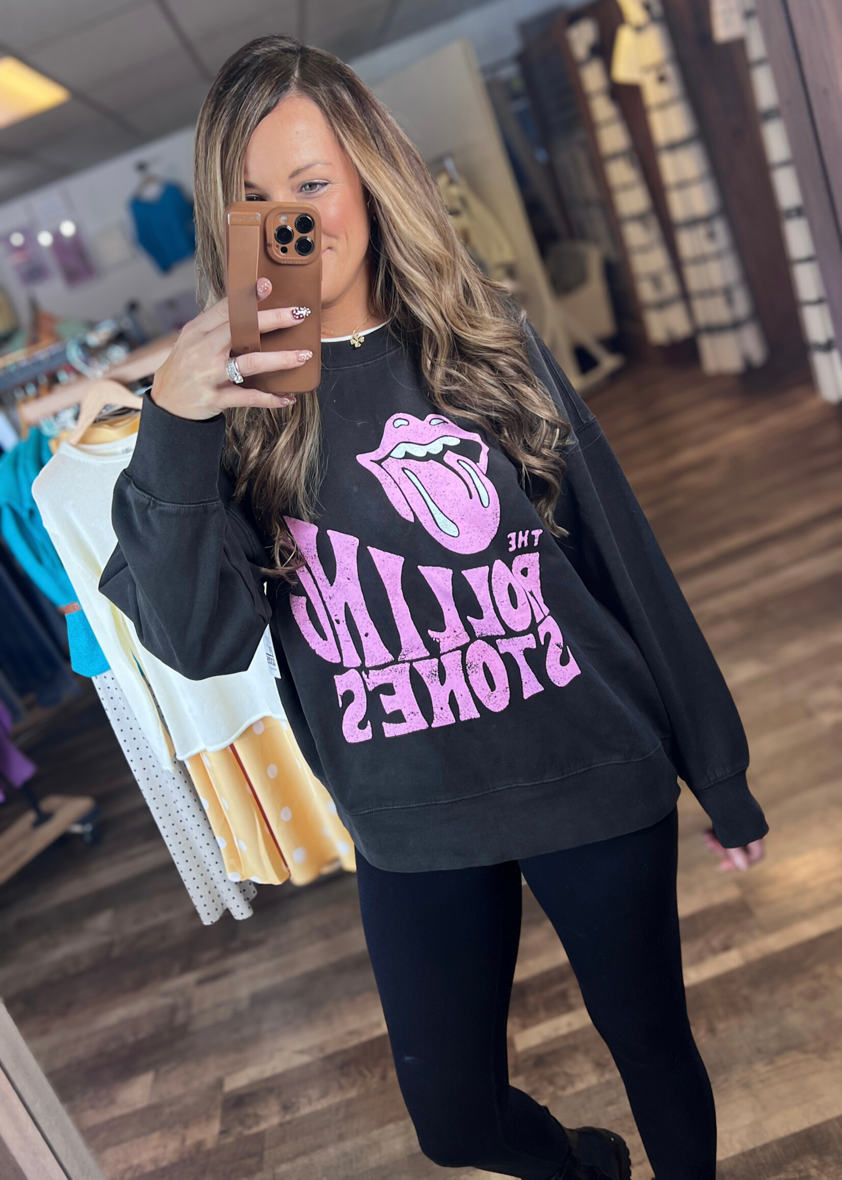 Rolling Stones Crewneck Graphic