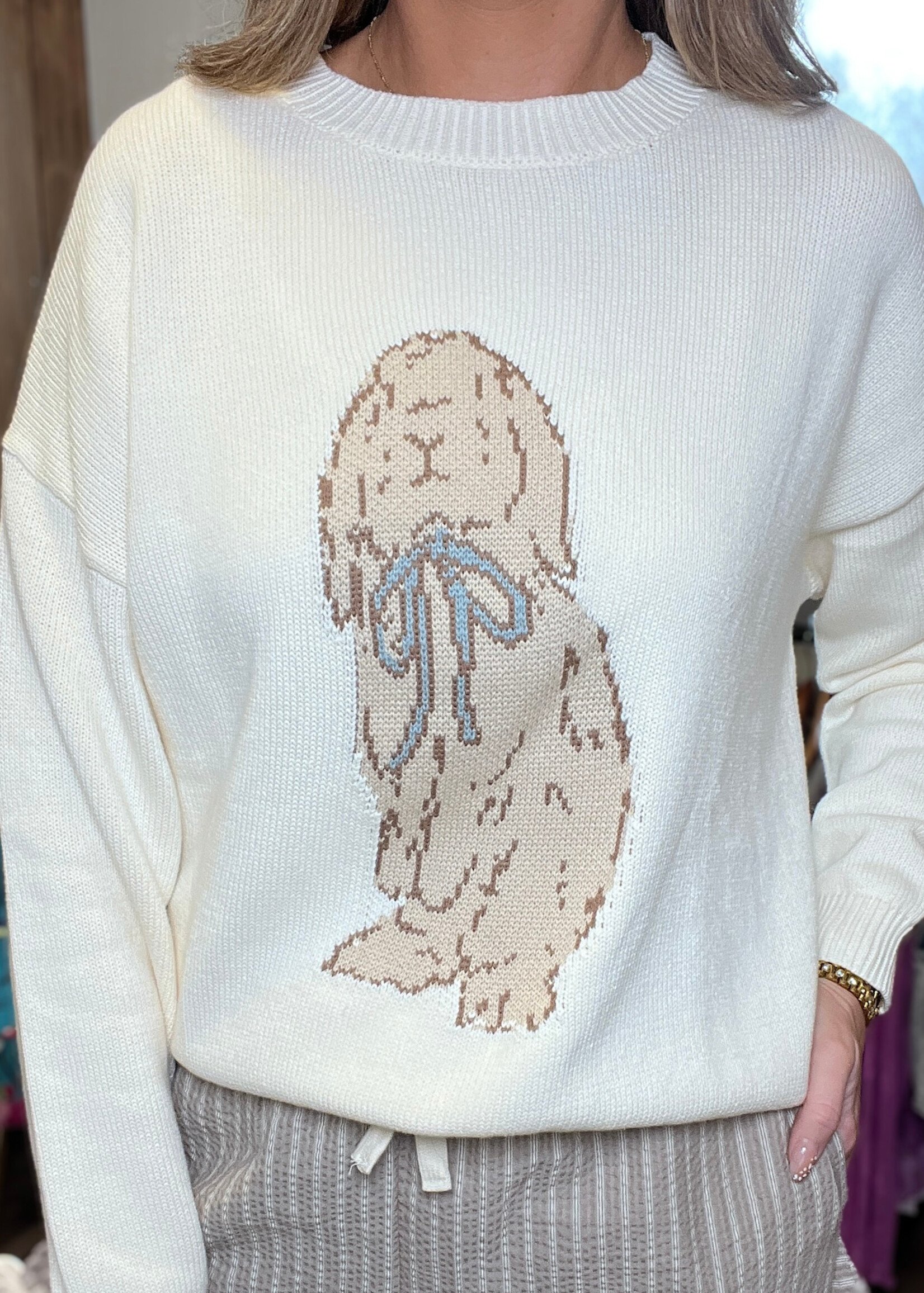 Some Bunny Loves You Sweater