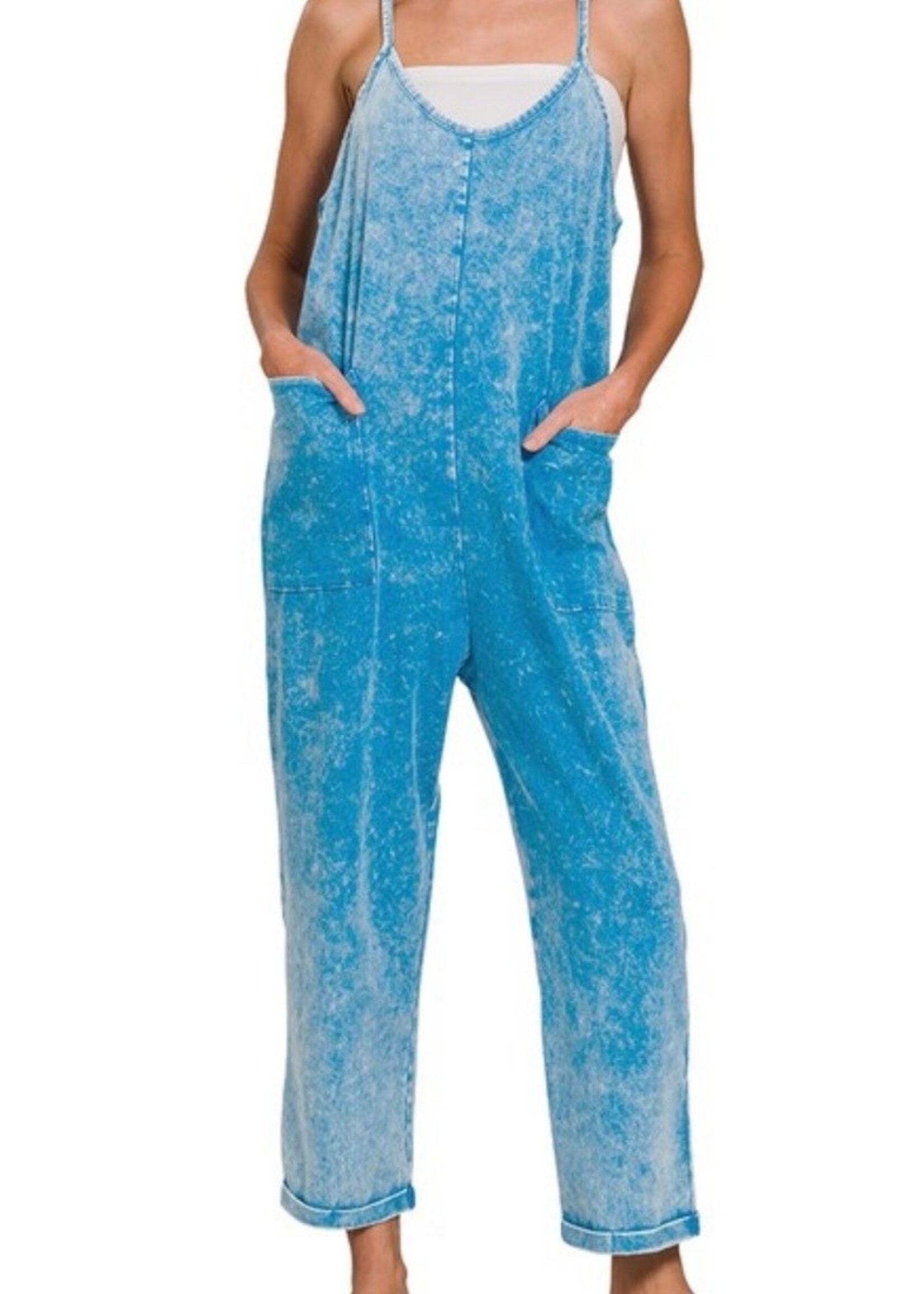 Layanne Washed Overalls